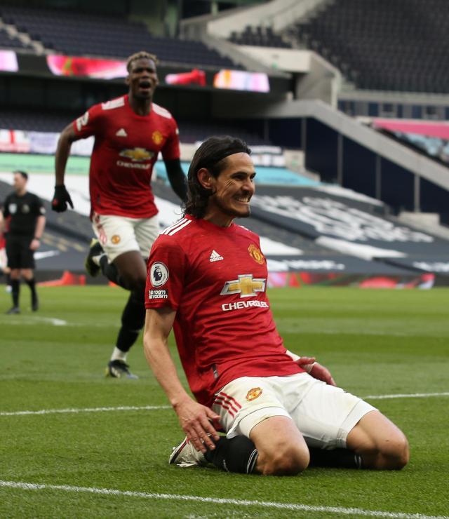 何为榜样的力量？卡瓦尼为曼联立下标杆