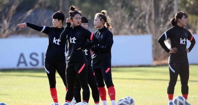 ​韩女足今日集中坡州 备战与中国女足奥运附加赛